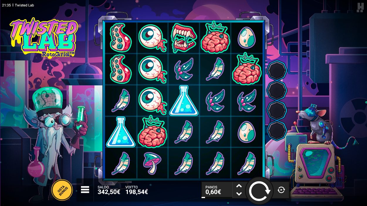 twisted lab – Wheelz (198.54 eur / 0.6 bet) | Annero