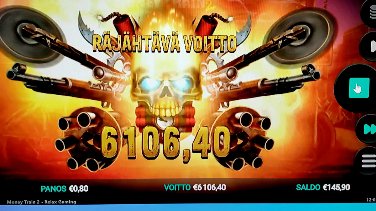 Money Train 2 slot machine online casino gambling big win