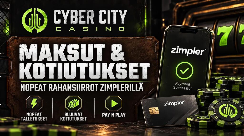 Talletukset ja kotiutukset Cybercity Casino
