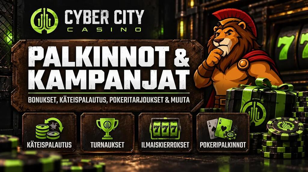 Cybercity Casino kampanjat ja tarjoukset