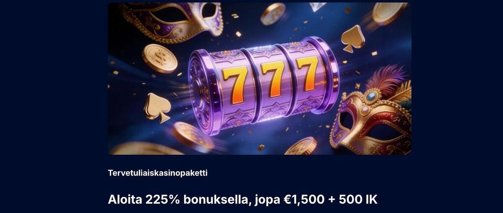 FiestaSlots Casino tervetuliaisbonus tarjous