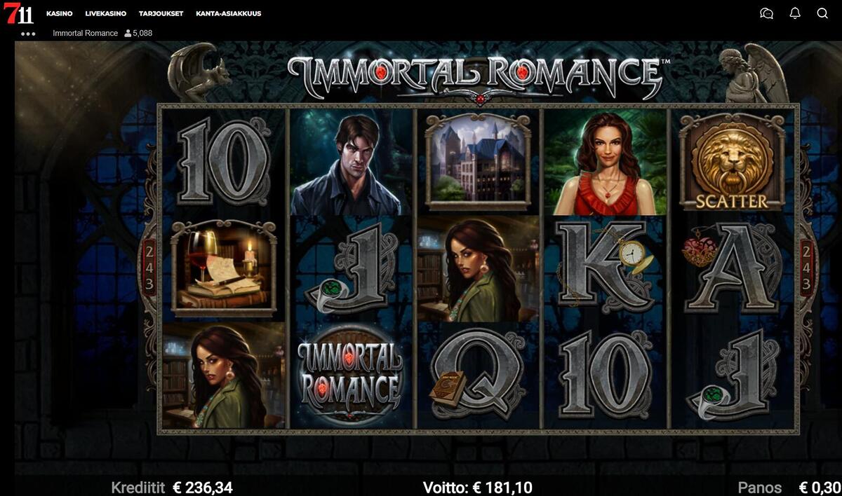 immortal desire – 711 Casino (181.10 EUR / 0.3 bet) | mska