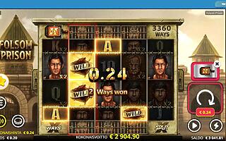folsom prison – SuperNopea (2904.90 EUR / 0.20 bet) | Ihalaiska