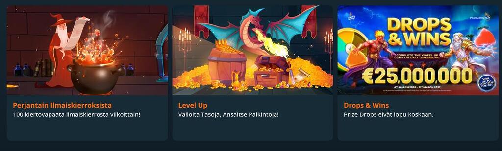 Locowin Casinon kampanjat ja viikoittaiset tarjoukset