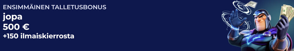 Magnetic Slots ensitalletusbonus: jopa 500 € bonusrahaa ja 150 ilmaiskierrosta uusille pelaajille.