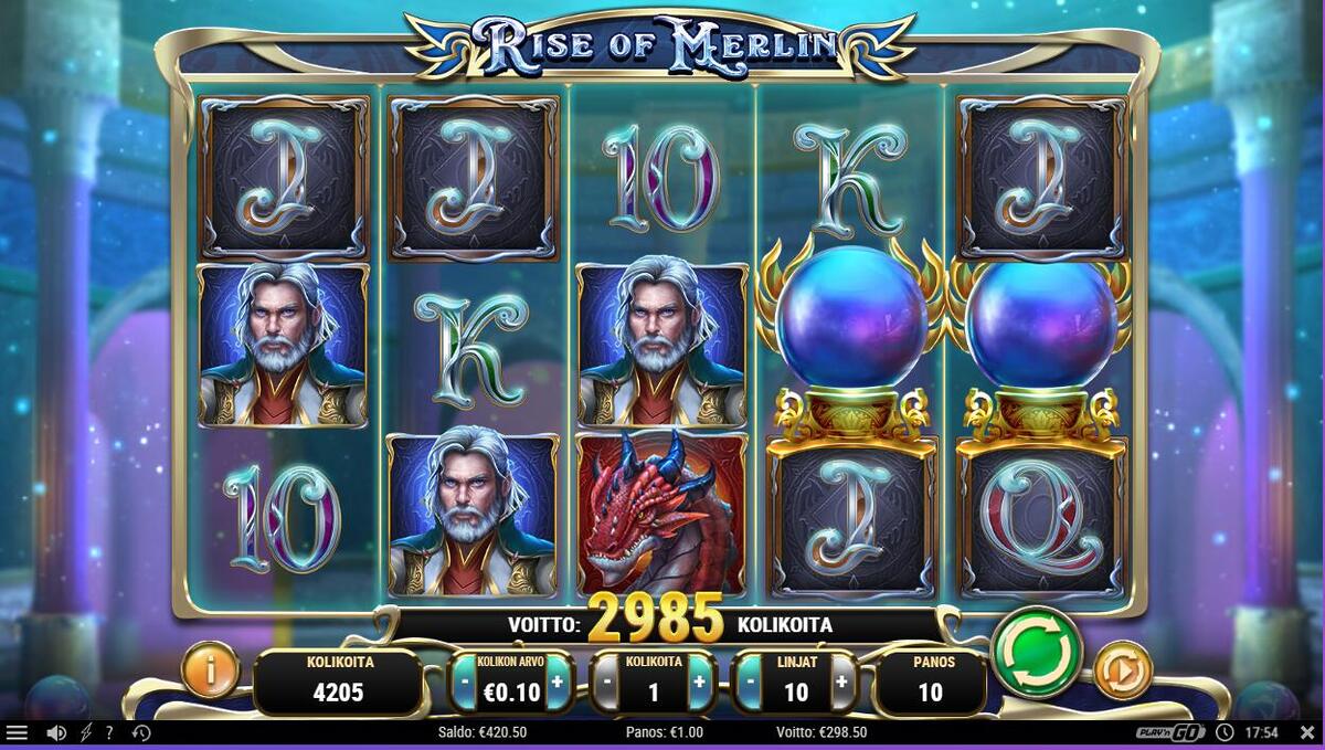 Rise of Merlin – Pelikioski (298.5 EUR / 1 bet) | Kapteni85