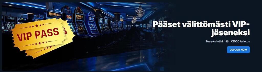 Rcasino VIP-jäsenyys ja eksklusiivinen kasinobanneri