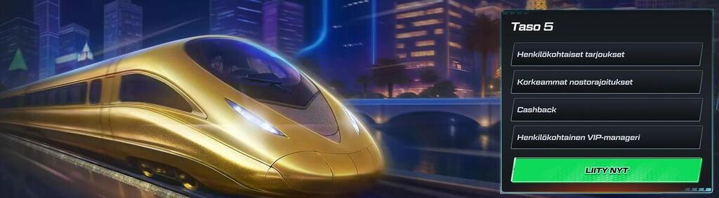 Spinational Casino VIP-taso 5 edut: henkilökohtaiset tarjoukset, korkeammat nostorajat ja cashback