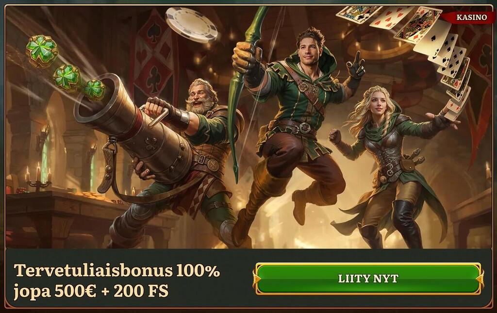 Wild Robin -tervetuliaisbonus