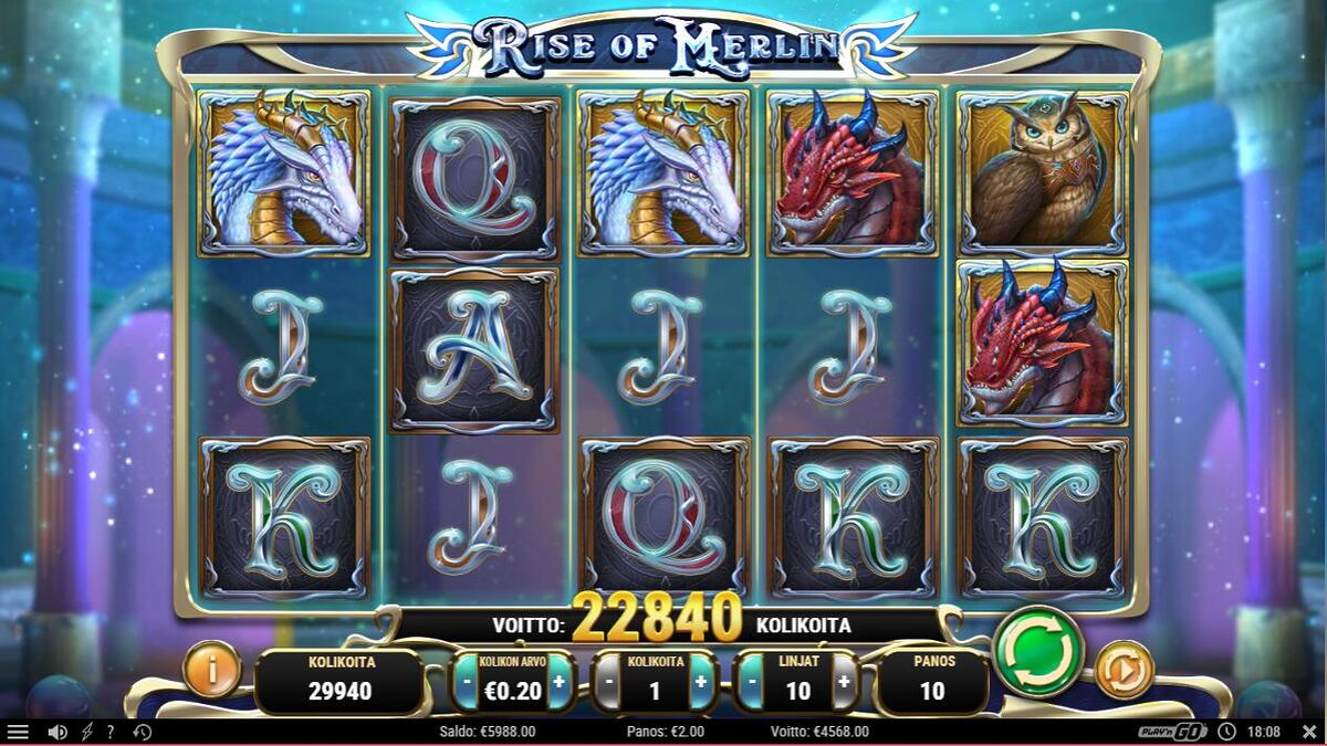 Rise of Merlin – Unibet (4568 EUR / 2 bet) | Kapteni85
